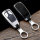 Aluminum, Alcantara/leather key fob cover case fit for Audi AX6 remote key