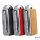 Aluminum, Alcantara/leather key fob cover case fit for Volvo VL3 remote key