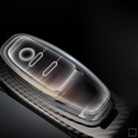 Aluminum-zinc key fob cover case fit for Audi AX4 remote key