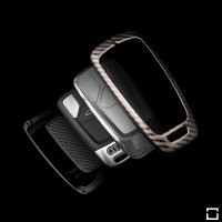 Aluminum-zinc key fob cover case fit for Audi AX6 remote key