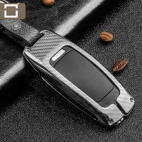 Aluminum, Aluminum-zinc key fob cover case fit for Audi AX7 remote key