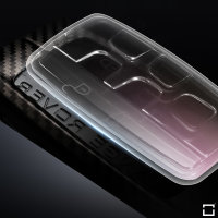 Aluminum-zinc key fob cover case fit for Land Rover, Jaguar LR2 remote key