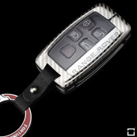 Aluminum-zinc key fob cover case fit for Land Rover, Jaguar LR2 remote key