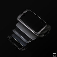 Premium Carbon-Look Aluminium-Zink Schlüssel Cover passend für Mazda Schlüssel  HEK32-MZ5-S226