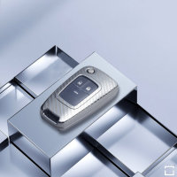Cover Guscio / Copri-chiave Alluminio-zinco compatibile con Opel OP6, OP5