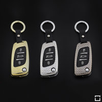 Cover Guscio / Copri-chiave Alluminio, Alluminio-zinco compatibile con Citroen, Peugeot P1