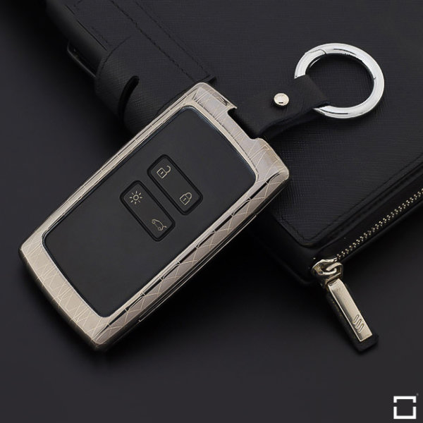 Aluminum, Aluminum-zinc key fob cover case fit for Renault R12 remote key