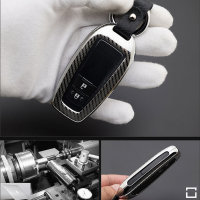 Aluminum, Aluminum-zinc key fob cover case fit for Toyota T5, T6 remote key