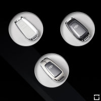 Cover Guscio / Copri-chiave Alluminio-zinco compatibile con Tesla T5, T6