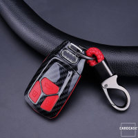 High quality plastic key fob cover case fit for Audi AX6...