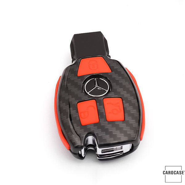 Schlüsselhülle Cover (HEK47) Cover passend für Mercedes-Benz Schlüsse, 14,95  €
