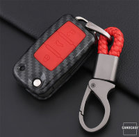 High quality plastic key fob cover case fit for Volkswagen, Skoda, Seat V2 remote key
