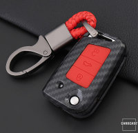 High quality plastic key fob cover case fit for Volkswagen, Audi, Skoda, Seat V3, V3X remote key