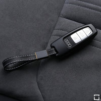 Coque de protection en Aluminium pour voiture Audi clé télécommande AX7