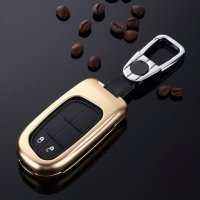 Cover Guscio / Copri-chiave Alluminio compatibile con Jeep, Fiat J4, J5, J6, J7