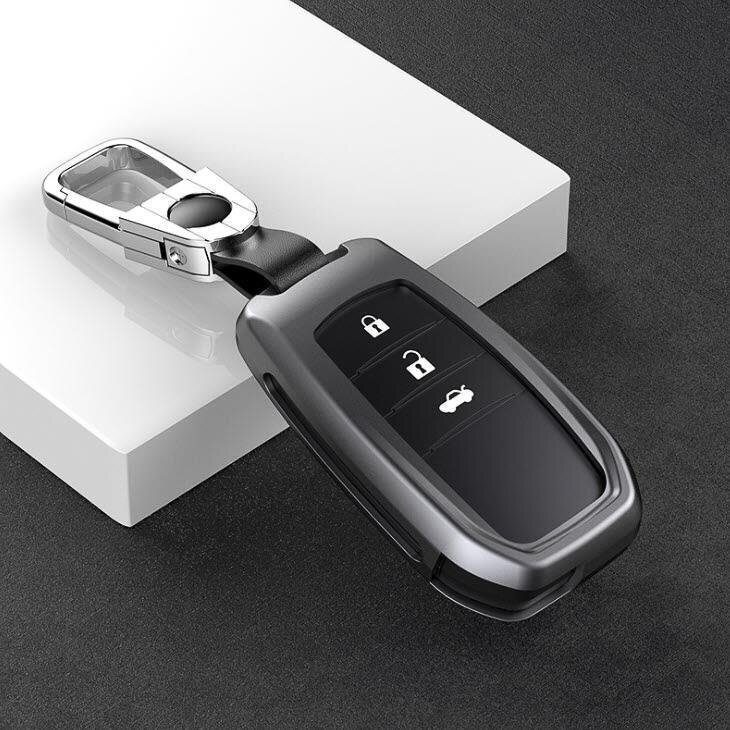 Aluminum key fob cover case fit for Toyota T3, T4 remote key