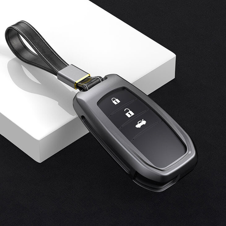 Aluminum key fob cover case fit for Toyota T3, T4 remote key