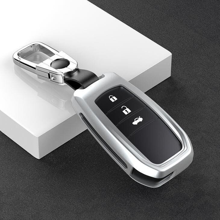 Aluminum key fob cover case fit for Toyota T3, T4 remote key