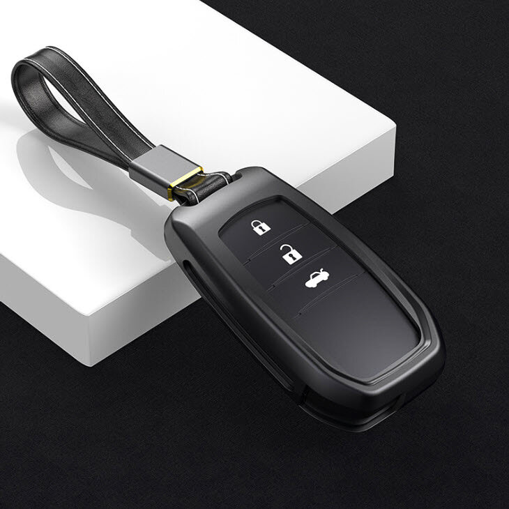 Aluminum key fob cover case fit for Toyota T3, T4 remote key