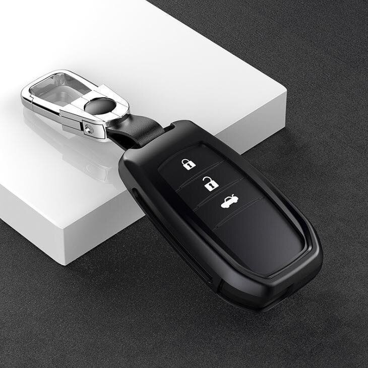 Aluminum key fob cover case fit for Toyota T3, T4 remote key