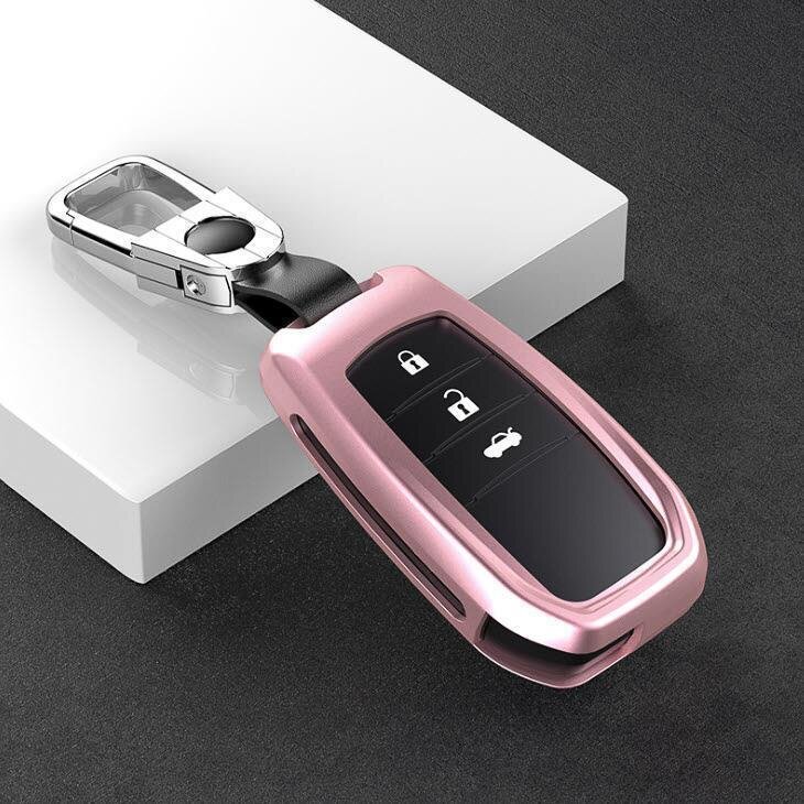 Aluminum key fob cover case fit for Toyota T3, T4 remote key