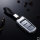 Aluminum key fob cover case fit for Volkswagen V6 remote key
