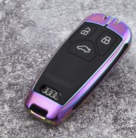 Coque de protection en Aluminium pour voiture Audi clé télécommande AX6