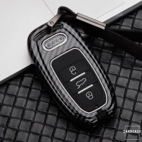 Coque de protection en Aluminium pour voiture Audi clé télécommande AX4