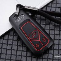 Cover Guscio / Copri-chiave Alluminio compatibile con Audi AX6