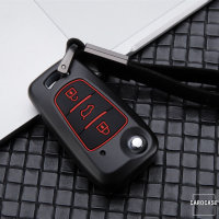 Aluminum key fob cover case fit for Hyundai D5 remote key