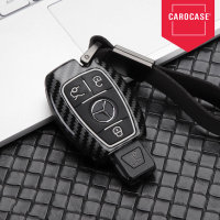 Aluminum key fob cover case fit for Mercedes-Benz M7...