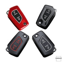 Cover Guscio / Copri-chiave Alluminio compatibile con Toyota, Citroen, Peugeot T1