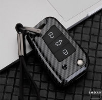 Hartschalen Etui Cover passend für Volkswagen, Audi, Skoda, Seat Schlüssel  HEK46-V3