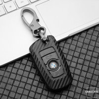 High quality plastic key fob cover case fit for BMW B4 remote key black