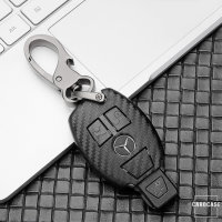 Coque de protection en plastique pour voiture Mercedes-Benz clé télécommande M7 noir