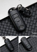 High quality plastic key fob cover case fit for Mazda MZ2 remote key black