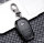 Schlüsselhülle Cover (HEK48) Cover passend für Toyota Schlüssel - schwarz