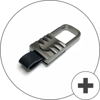 Funda protectora para llaves BMW Incluye mosquetón + mini destornillador (HEK54-B4)