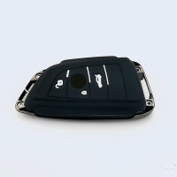 Schutzhülle Cover (HEK54) passend für BMW Schlüssel inkl. Karabiner + Mini-Schraubendreher
