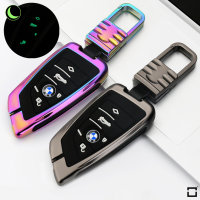 Key case cover FOB for BMW keys incl.hook + mini...