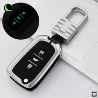 Key case cover FOB for Hyundai keys incl.hook + mini...