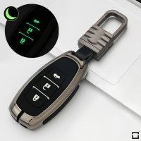 Coque de protection en Aluminium pour voiture Hyundai clé télécommande D9