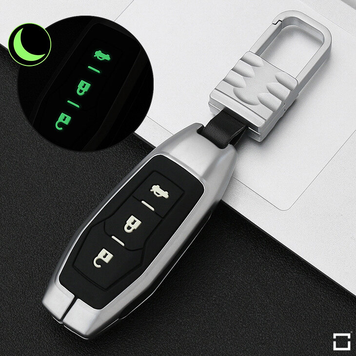Siliconen hoesje voor autosleutels van merk Audi / Seat / Skoda / VW (type F3) | Carocase Premium Premium sleutelhoesje - Gedetailleerde weergave 3