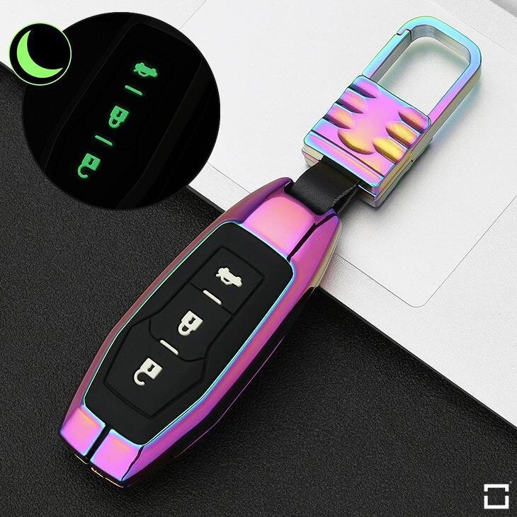 Siliconen hoesje voor autosleutels van merk Audi / Seat / Skoda / VW (type F3) | Carocase Premium