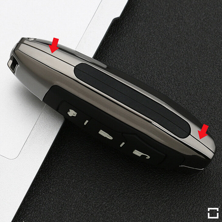 Siliconen hoesje voor autosleutels van merk Audi / Seat / Skoda / VW (type F3) | Carocase Premium