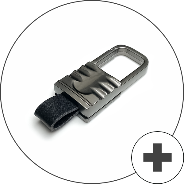 Siliconen hoesje voor autosleutels van merk Audi / Seat / Skoda / VW (type F3) | Carocase Premium