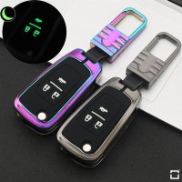 Aluminum key fob cover case fit for Opel OP6, OP5 remote key