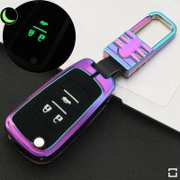 Aluminum key fob cover case fit for Opel OP6, OP5 remote key