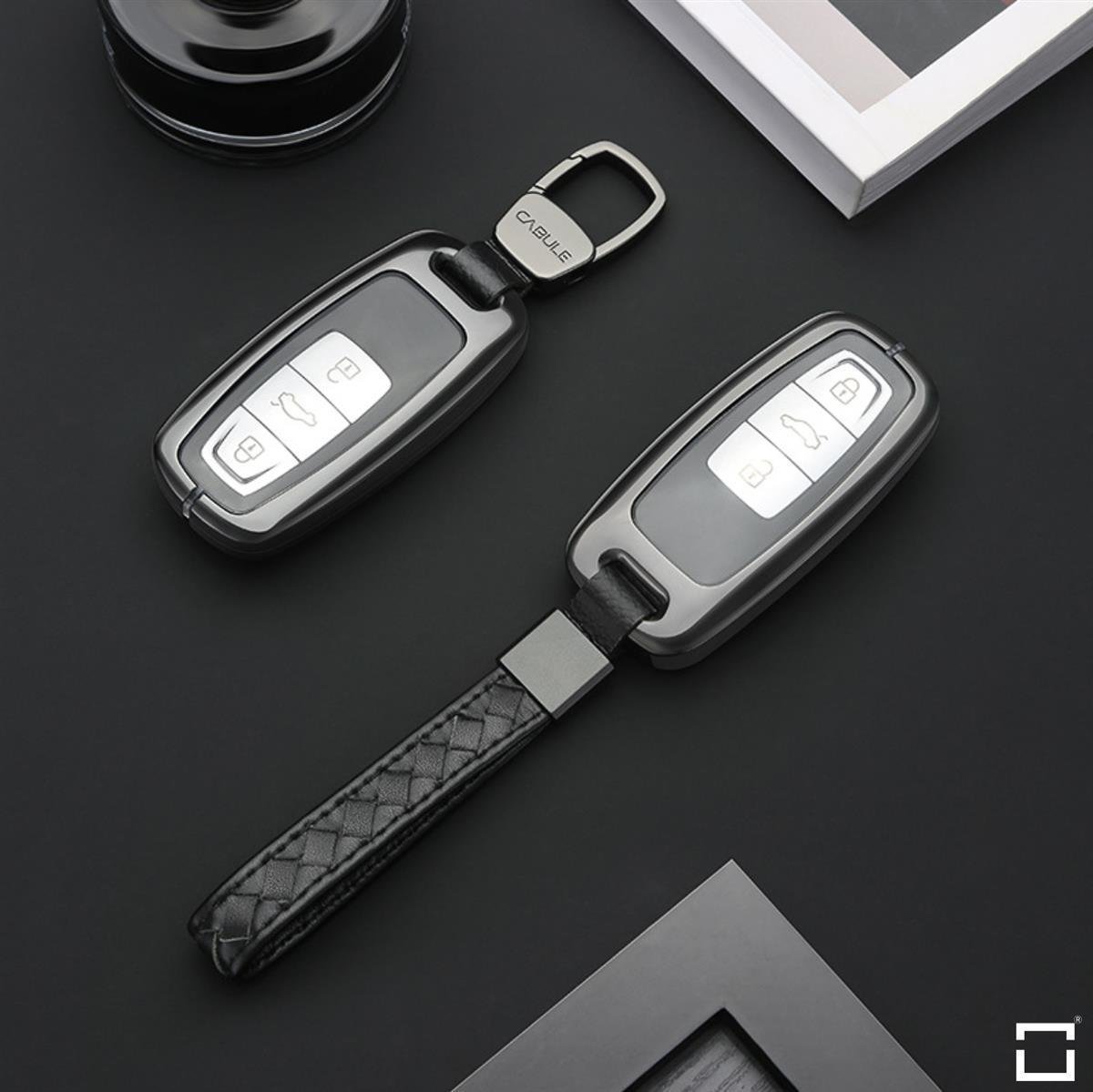 Premium Schlüsselhülle / Schlüsselcover für Audi Schlüssel (HEK55-Ser, 29,95  €