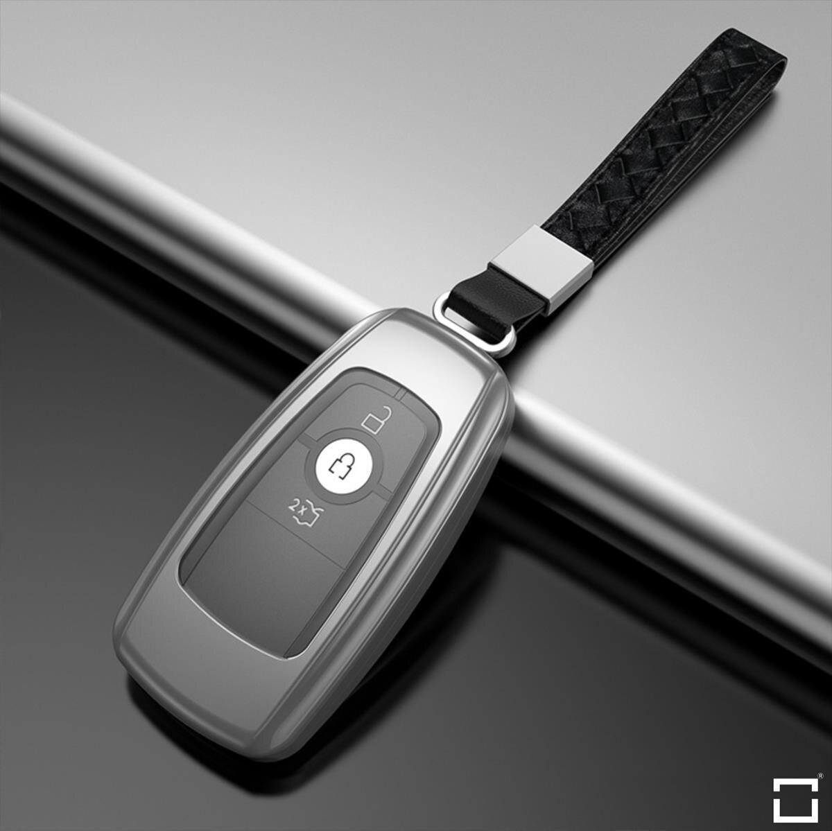 Měkké TPU pouzdro na klíče od auta Audi / Seat / Skoda / VW (typ F8) | Carocase Premium